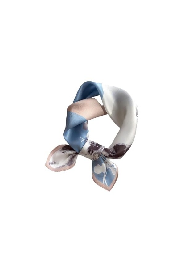 CLSSLVVBN Foulard en soie élégant pour femmes, accessoire multifonctionnel et chic pour toutes les occasions, foulards en soi