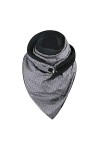 Écharpe pour femme - Foulard en soie - Pour la Saint-Valentin - Doux comme cadeau - Triangle - Écharpe légère - Foulard trian
