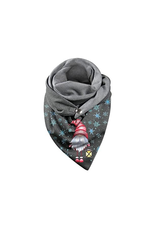 Echarpe Femme Cachemire Noël ChâLe à CarrÉ Noël Cadeau NoëL Echarpe Hiver Noël Foulards ChâLes Grosse Echarpe Echarpe Hiver C