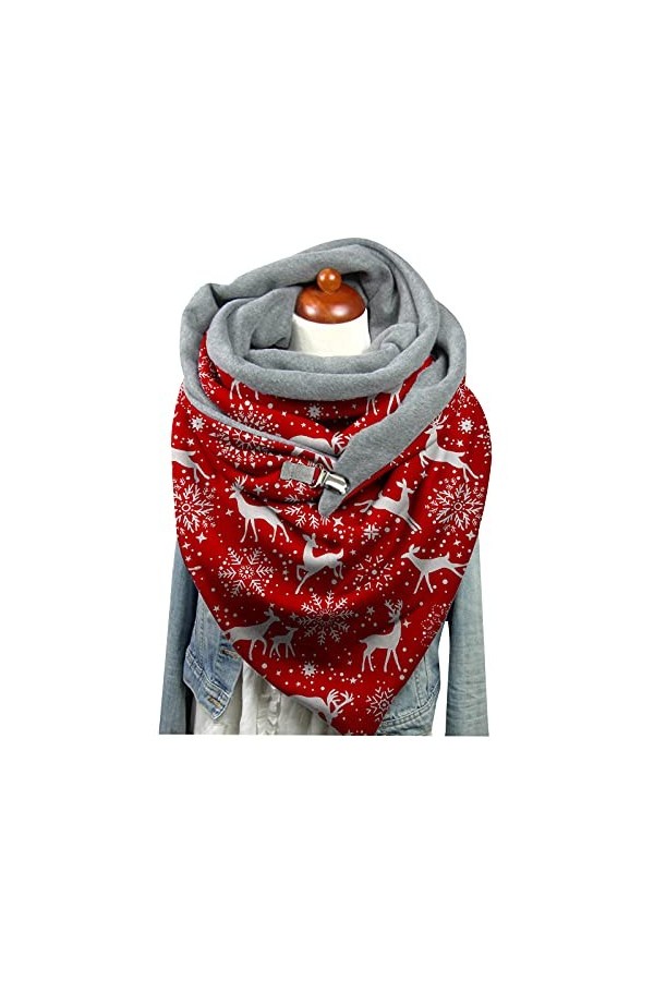 ChâLe En Laine Pashmina Echarpes Automne et Hiver Echarpe Femme Cachemire Couleur Unie Chaude Echarpe Foulard Châle Mode Écha