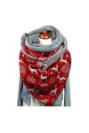 ChâLe En Laine Pashmina Echarpes Automne et Hiver Echarpe Femme Cachemire Couleur Unie Chaude Echarpe Foulard Châle Mode Écha