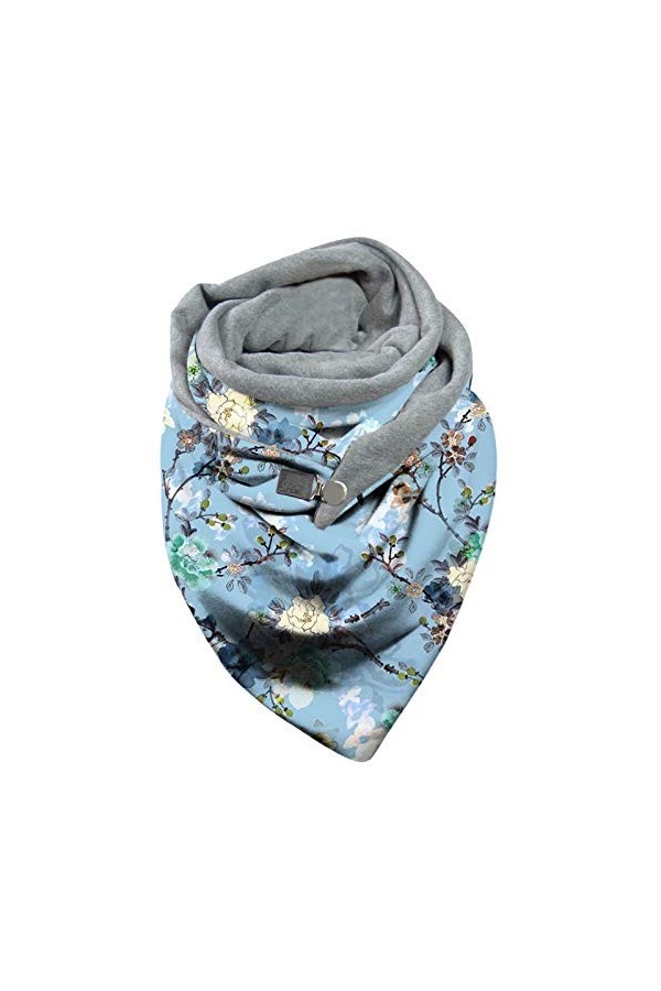 Foulard Multi-usages Écharpe Écharpe Mode Impression Femmes Foulards et Écharpes Femmes, d, taille unique