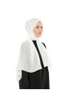 Ayisah Selda - Hijab En Mousseline Pour Femme – Hijab Chiffon Pour Musulmane - Écharpe Légère Pour Femme - Foulards Islamique