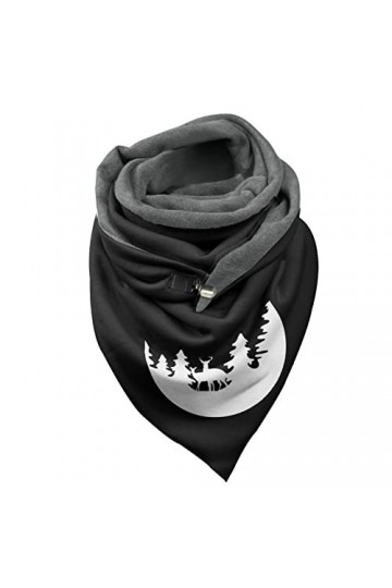 BOTCAM Alpaga Écharpe Femme Mode Écharpe Coton Chaud Foulard Foulard Femme Écharpe Été, Blanc., taille unique