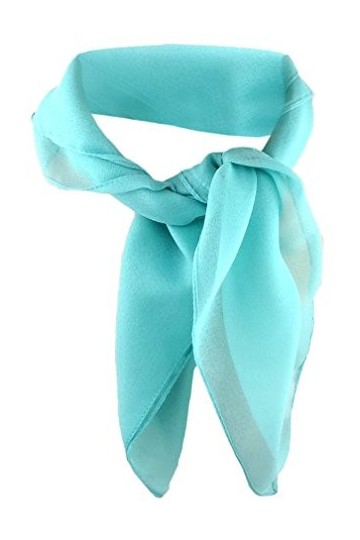 TigerTie dames Chiffon tissu nicki bordeaux bordeaux taille 50 cm x 50 cm - tissu foulard écharpe