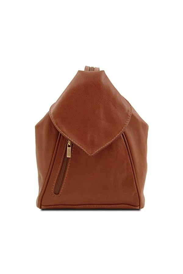 Tuscany Leather. - Delhi - Sac à dos en cuir - TL140962 COGNAC 