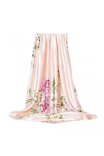 FAIRYGATE Foulard Foulard en Soie De Soie pour Femmes Petites Châles De Mode Foulards De Cheveux Féminin Sac Carré Foulards 9