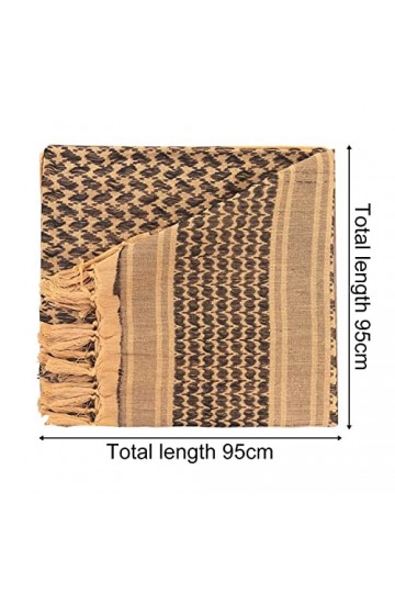 PFLYPF 1 écharpe kaki en coton triangle anti-poussière, crème solaire et respirante, disponible pour hommes et femmes, convie