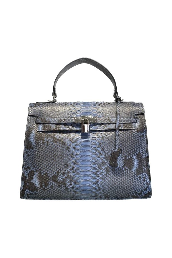 GOTELLI tuscany mood SAC PITONE FEMME, bleu