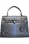 GOTELLI tuscany mood SAC PITONE FEMME, bleu