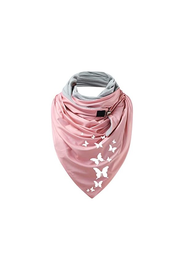 Blingko ChâLe Femme Noir en Polaire Scarf Hiver Echarpe Femme Hiver Couleur Unie Décontracté Châle Écharpe Mode Chic Echarpe 