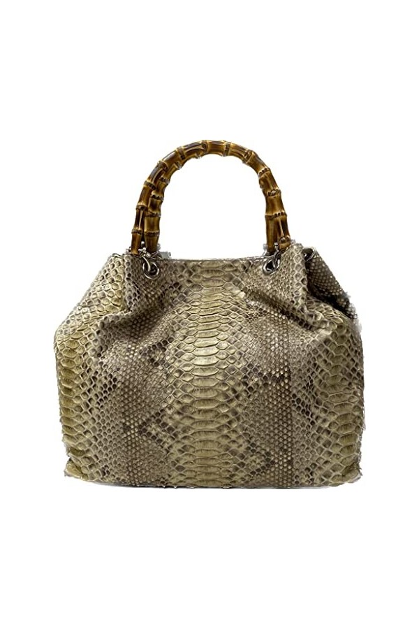 GOTELLI tuscany mood Sac python femme, Or