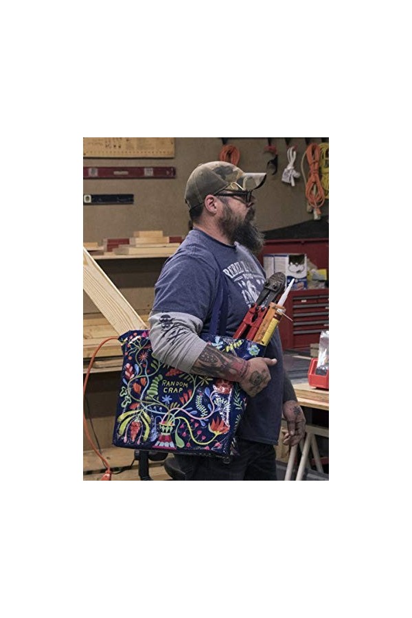 Blue Q Cabas de shopping aléatoire