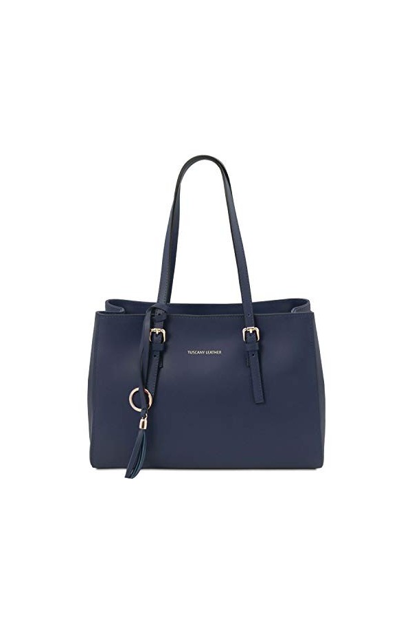 TUSCANY LEATHER TLBag Sac bandoulière en cuir Cognac