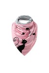 Blingko éCharpe Triangle Femme Chat,Cachemire Chale Automne Hiver Echarpe Femme Chaude Imprimé Papillon Chaude Foulard Cheveu