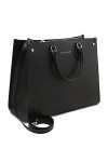 TUSCANY LEATHER Iside Sac business en cuir pour femme Noir
