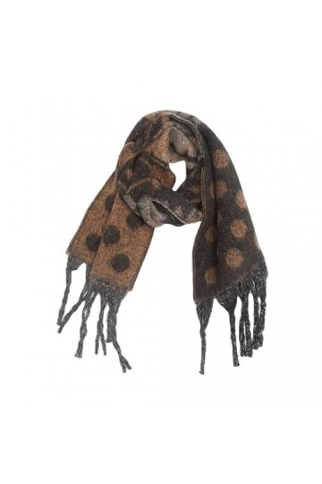 Pianshanzi Écharpe pour femme - Hiver - Vintage - Automne - Hiver - Triangle - Fleurs XXL - Couvercle chaud - Multicolore - C