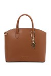 TUSCANY LEATHER TL KeyLuck Sac cabas en cuir Rouge