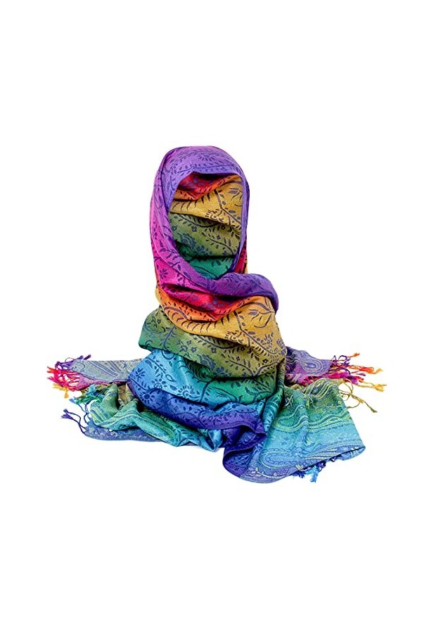 Stola Écharpe Femme Personnalisé Gland Écharpe Carrée Coloré Automne et Hiver Écharpe Chaude Femmes Écharpe de Voyage Écharpe