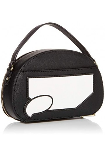 KARL LAGERFELD Maybelle Sac à bandoulière avec poignée supérieure, Femme, Noir, Taille Unique