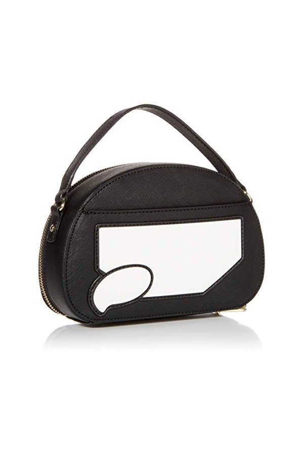 KARL LAGERFELD Maybelle Sac à bandoulière avec poignée supérieure, Femme, Noir, Taille Unique