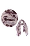 WRITWAA Mince Écharpe Bandana Écharpe Femmes Écharpe Écharpe Écharpes Pour Femmes Large Foulards Femmes Foulards Foulards Pap