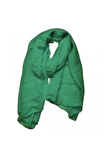 Outrip Foulard Femme Soie Dames Light Soft Fashion Scarf Neck Solid Wrap Châle Echarpes et Foulards Femme