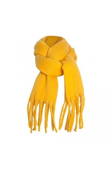 TDEOK écharpe bleu clair femme grande écharpe pour femme longue couverture épaisse surdimensionnée hiver automne écharpe chau