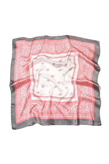 Iovorla Foulard Paisley pour femme 70 cm x 70 cm - Écharpe carrée décorative - Écharpe printemps/automne 295-2 , 295-6, Tai