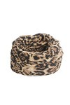 AirSMall Ring écharpe Leopard poche boîtier ceinture fermeture éclair cache sac de voyage écharpe fermeture éclair poche écha