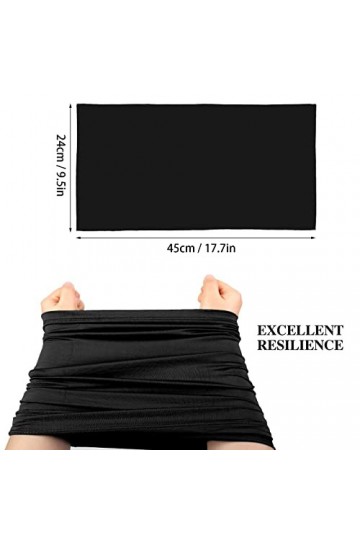 Juliyeh Bandana en tissu de soie - Cagoule pour homme et femme - Tour de cou multifonction - Protection contre les UV, la pou