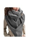 Générique Tour de Cou Écharpe Femme Homme Wrap Scarf Imprimé Echarpe Tube Femme Pissenlit Chaude Echarpe châle à Franges Tria