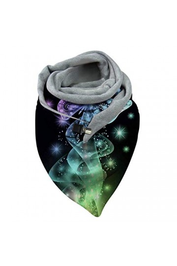 éCharpe Triangle Femme TêTe De Mort Couleur Unie Foulard Cheveux avec Bouton Pas Cher Pashmina Cape Hiver Echarpe Hiver Femme