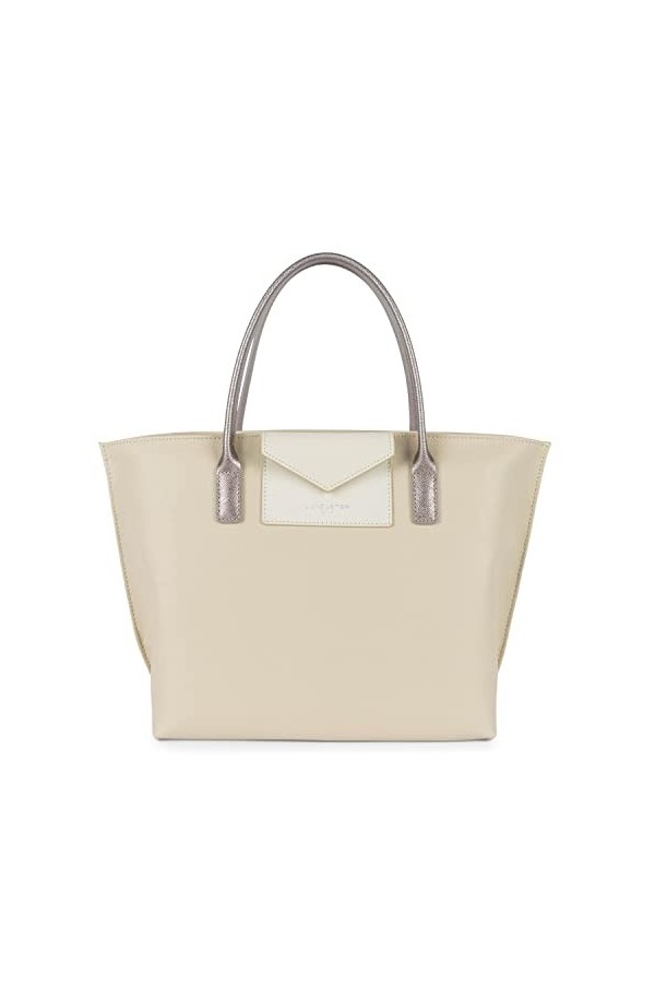 LANCASTER Sac à main - Maya Beige - Ecru - Or rose
