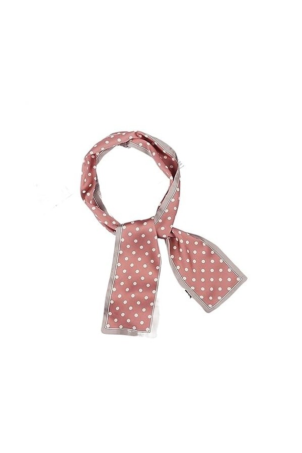 Sac imprimé for femmes, décoration, cheveux longs, cravate, bandeau, petit ruban en Satin de soie étroit, foulard Color : Bl