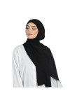 Aicha Hijab en Soie de Médine à Enfiler, Voile pour Tenue de Prière Avec Bonnet, pour Femme Musulmane, Foulard de Qualité, Op