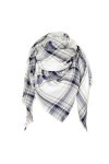 FIFTHAVE Écharpe Femme Homme Châle Cachemire Ecossaise Mode Ponchos Plaid Foulards Automne Hiver Oversize Cape Glands Scarf C