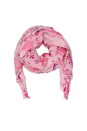 QUEEN HELENA Écharpe Foulard Femme SC12 rose, Taille unique