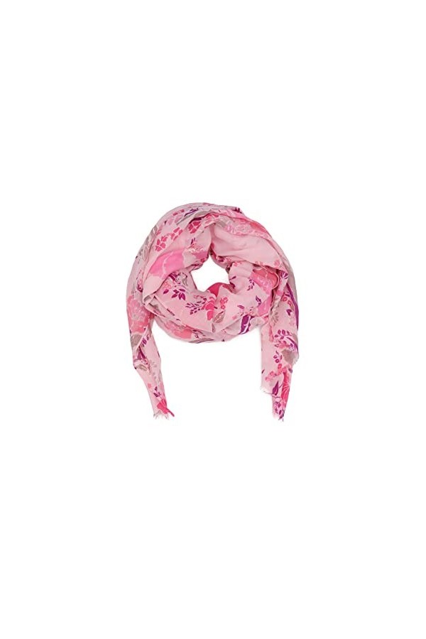 QUEEN HELENA Écharpe Foulard Femme SC12 rose, Taille unique