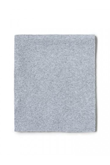 ONLY Onllinea Life Écharpe côtelée Acc, Gris Clair mélangé/détail : Lurex argenté, Taille Unique Femme