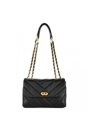 LANCASTER Sac trotteur - Soft Matelassé Noir