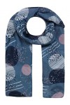 Zwillingsherz Écharpe en soie au design élégant,Écharpe de qualité supérieure pour femme et fille,Foulard,Pashmina,Loop,Échar