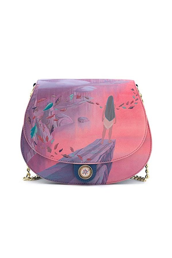 Loungefly Pocahontas Colors of the Wind Crossbody Bag