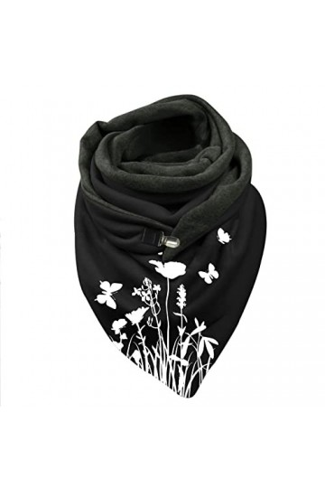 Générique Echarpes Et Foulards Femme Coton Echarpes Et Foulards Femme Fleurs Foulards Femme Echarpe Femme Ultra-LéGer Respira