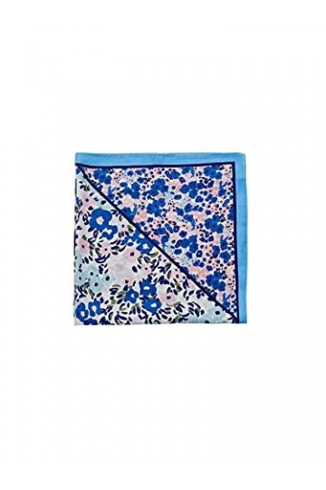 ESPRIT 023EA1Q303 Écharpe de Mode, Bleu, Taille Unique Femme