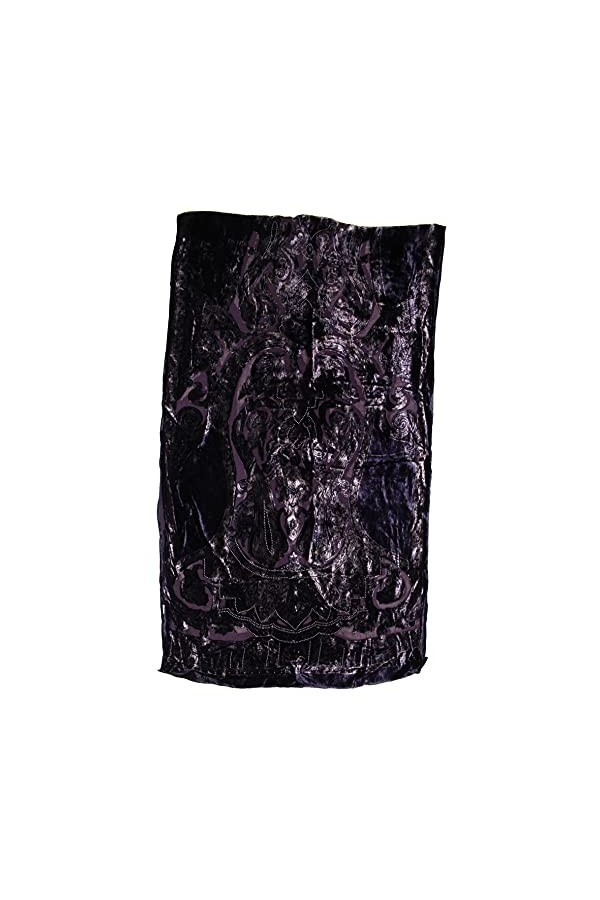 Foulard en velours doux imprimé pour femme - - Taille unique