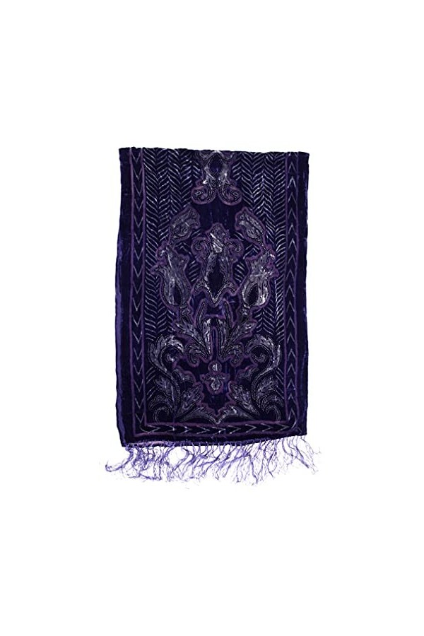 Foulard en velours doux imprimé pour femme - - Taille unique