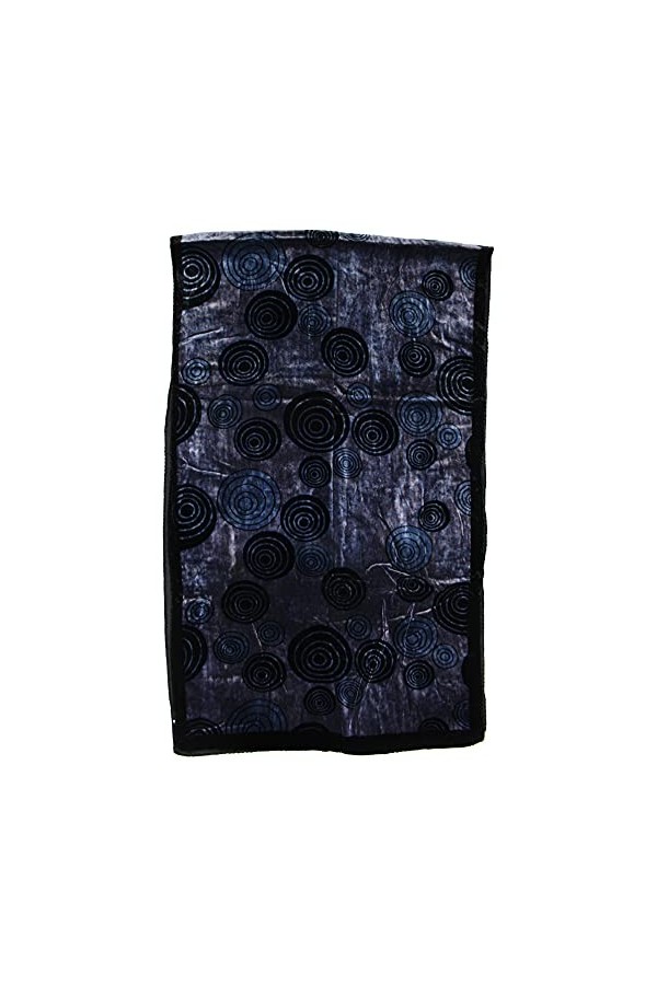 Foulard en velours doux imprimé pour femme - - Taille unique
