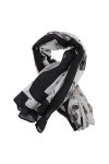OFFSCH 1Pc Châle Écharpe Capelets Pour Femmes Carré Foulard Cou Écharpe Femmes De Foulards Femmes Foulards Écharpe Délicat Ch