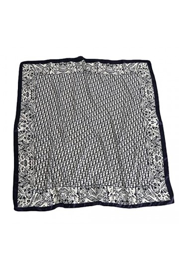 Ecroon Foulard Carré Echarpes et Foulards Femme Châles Écharpes Square Motif dImpression Satin de Soie Bandanas
